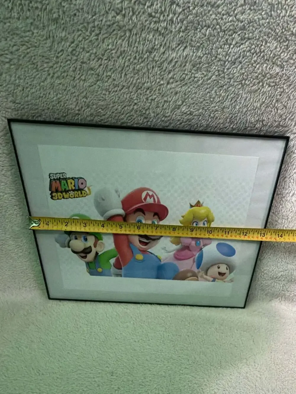 Nintendo Super Mario 3D World Framed Photo